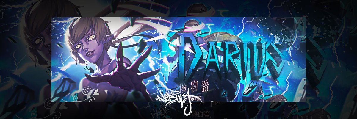 sawcee_'s tweet image. Header for Darius  // Kizumonogatari
support appreciated 
port: behance.net/nebpsd
hd: ibb.co/cg4djSv