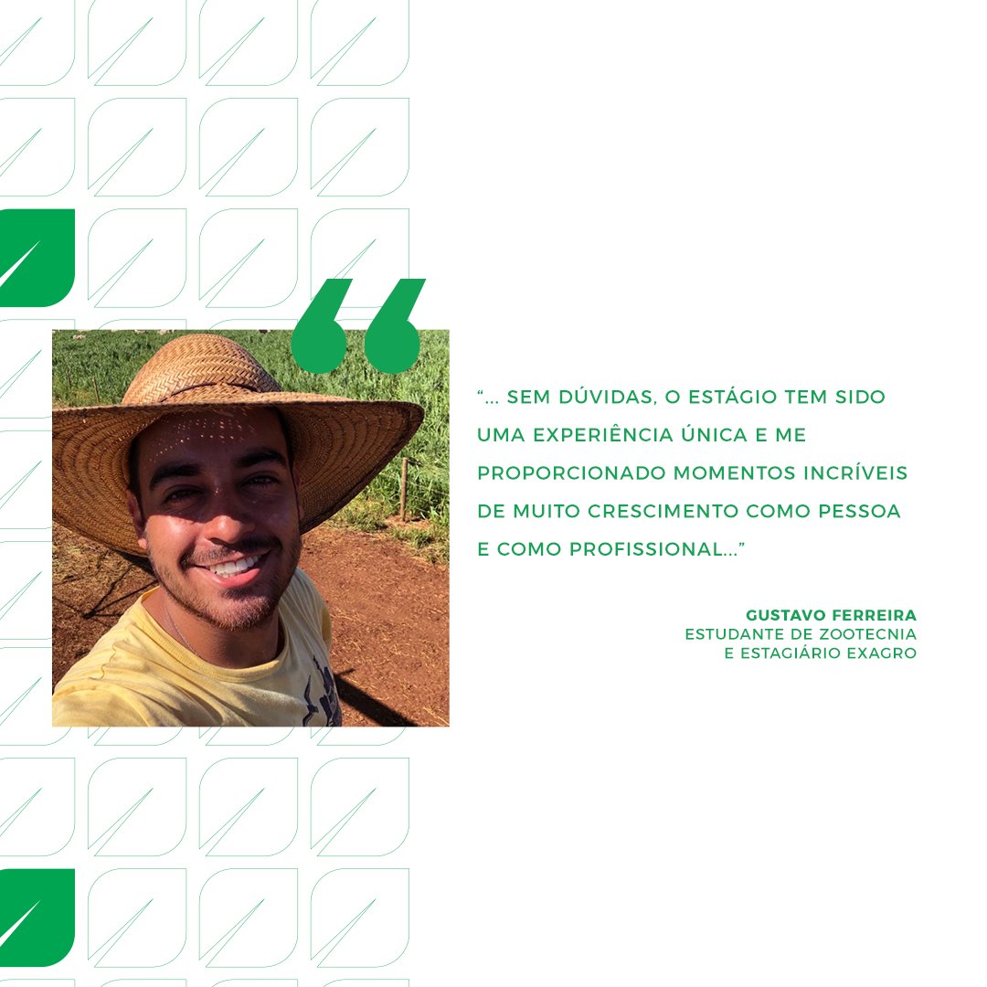exagro's tweet photo. Tem como propósito impactar positivamente na vida das pessoas tanto no âmbito profissional, como no pessoal? Se sua resposta foi sim a Exagro é o lugar ideal para você trabalhar. Programa de Estágio Exagro 2021.#exagro #pecuária #consultoria #estágio #estagioexagro2021 https://t.co/ymz2pBiDCn