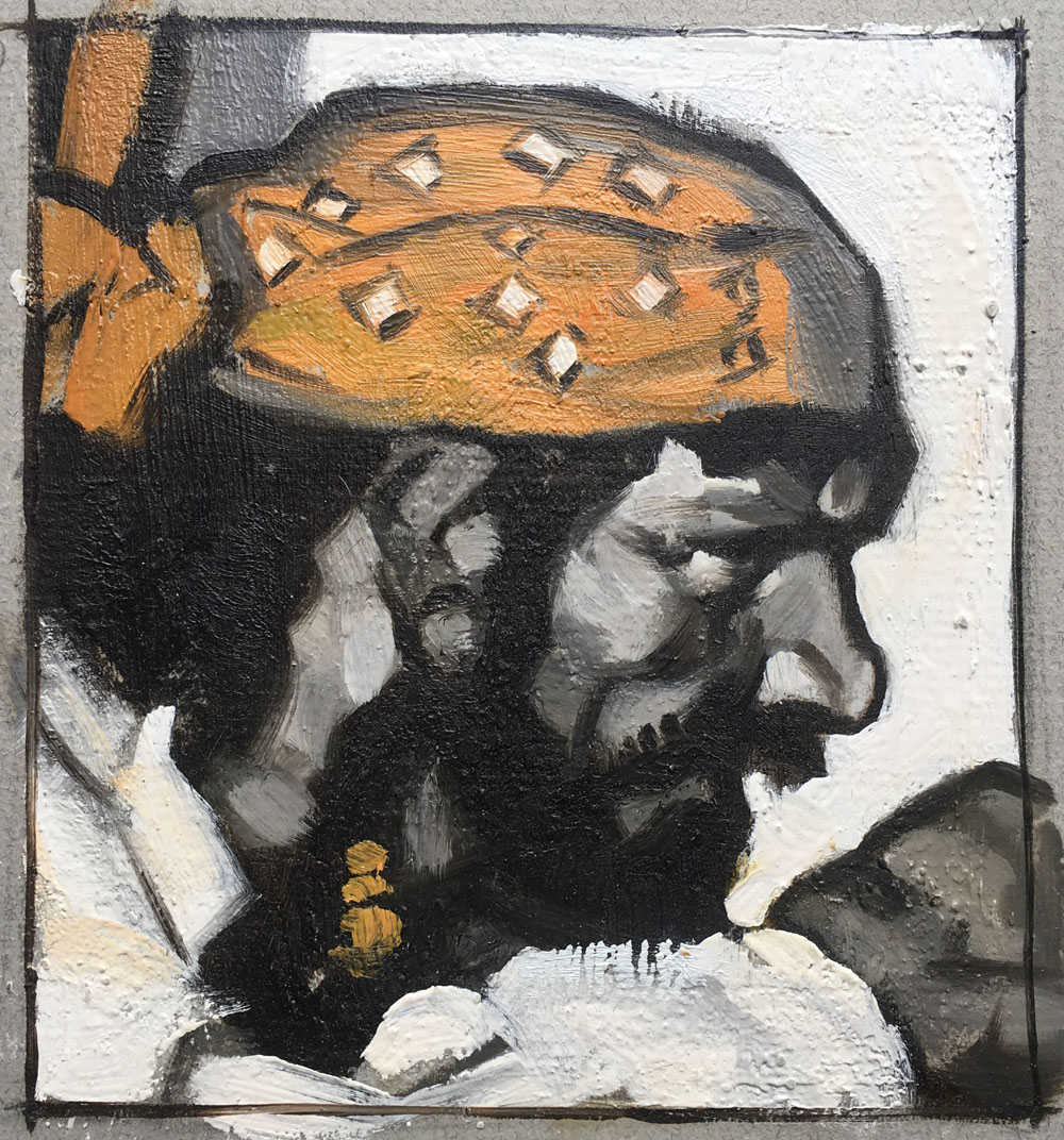 GurneyJourney's tweet photo. Copies of heads by D. Cornwell, J.C. Leyendecker, N. Rockwell, and H. Sundblom / R. Bonfils. More: https://t.co/4pbUEdpNtI
#mastercopy #mastercopies #goldenageillustrators #oilpainting #artschool #selfteaching #independentlearning https://t.co/8qmQnP8mQw
