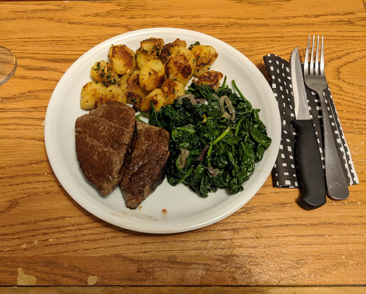 Meat and potatoes