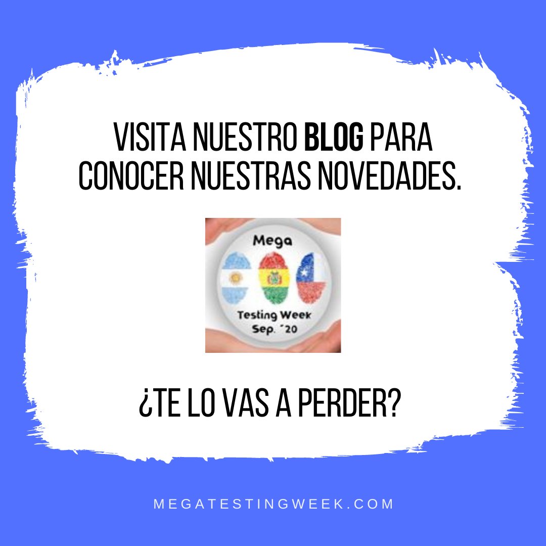 week_mega's tweet photo. #megatestingweek ¿Quieres conocer detalles del Cuarto día de exposiciones #MTW2020? Visita nuestro Blog y podrás enterarte acerca de las charlas que se dieron, las visualizaciones que hubo, tiempo de duración, visitas a la página, y las visualizaciones a nuestro canal en YouTube. https://t.co/6Dw4jL3K4n