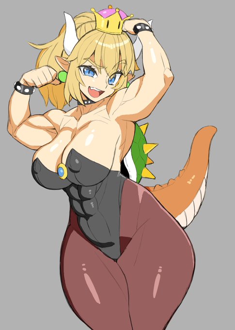 クッパ姫描きまんた^q^ 