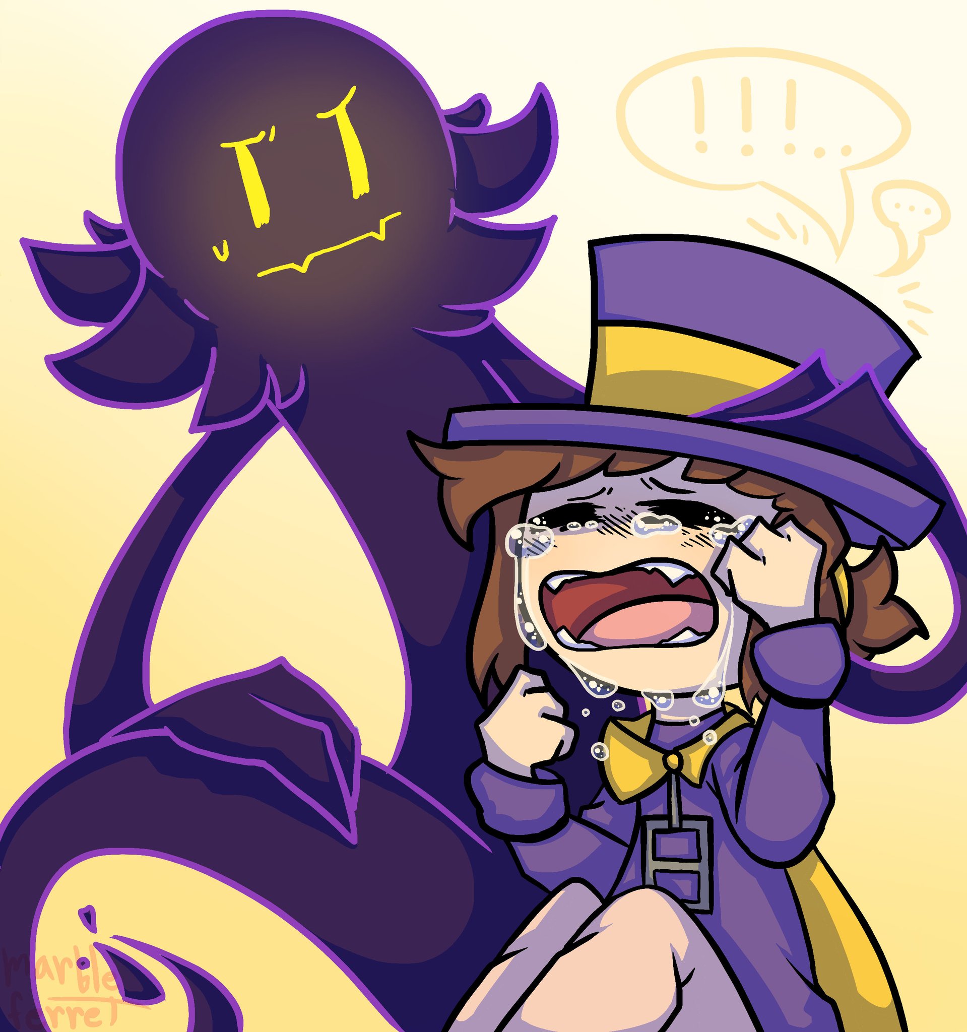marble ferret (gia) on X: just some sad a hat in time fanart cuz these two  really do be my biggest comfort characters 😔👌🏻   / X