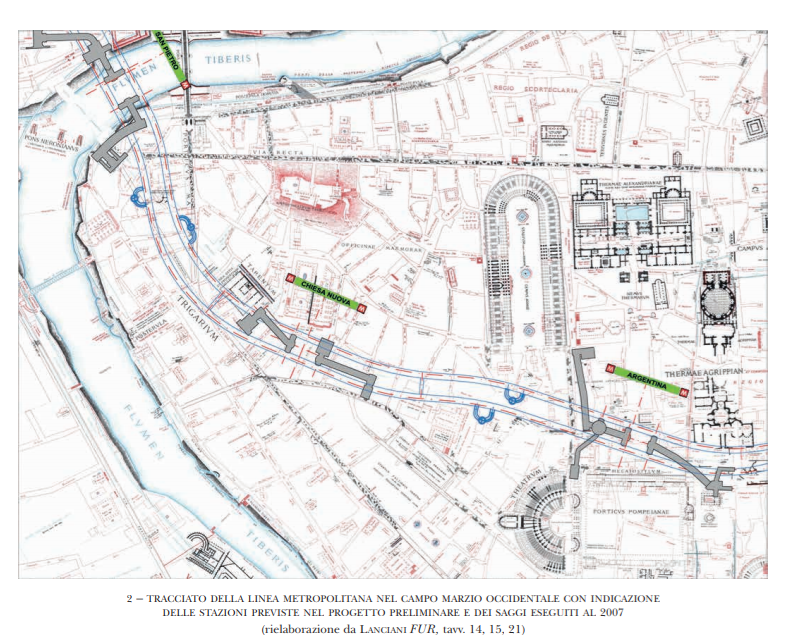 16/ At first, the line was intended to use larger TBMs to accommodate both tracks and platforms, as there is no space for C&C and to avoid two dozen meters of archeological layers. Preliminary archeological investigation proved that even that option was extremely difficult.