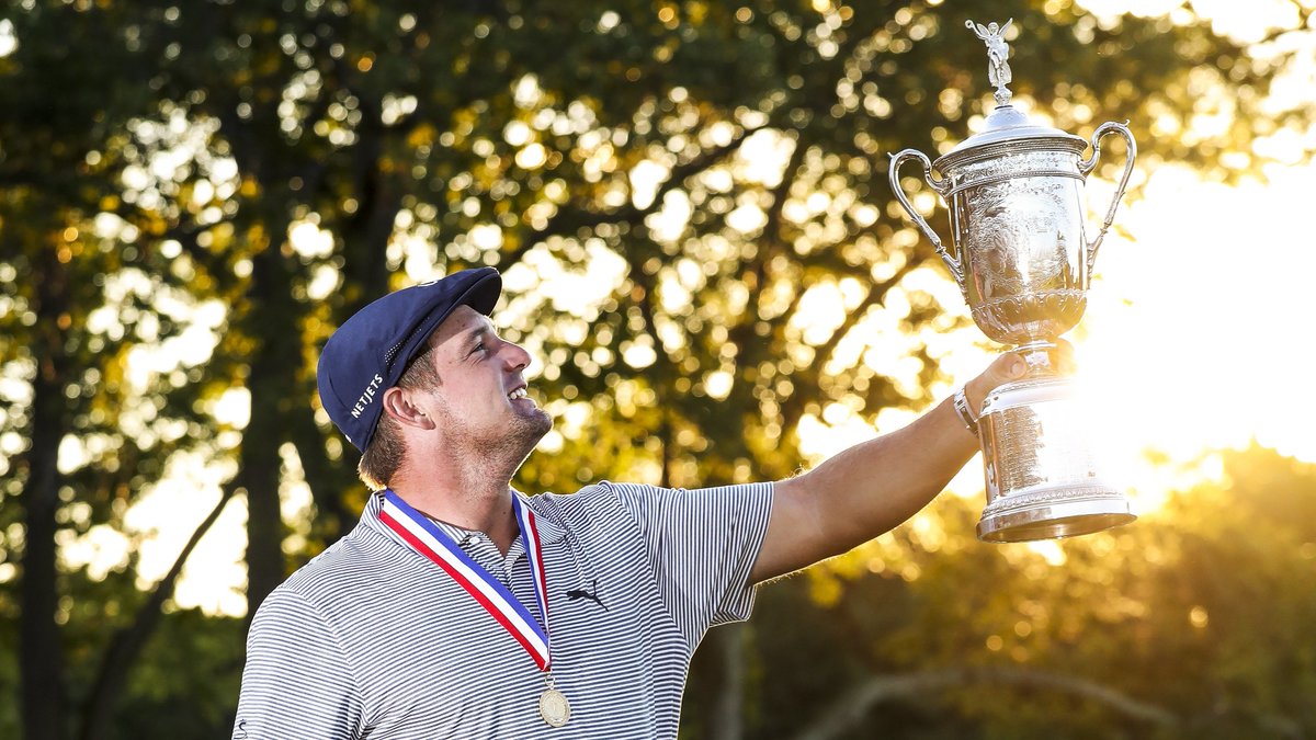 PGATOUR's tweet photo. Only three players have won the NCAA Individual Championship, U.S. Amateur and U.S. Open.

✅ @JackNicklaus 
✅ @TigerWoods 
✅ @B_DeChambeau https://t.co/2ShEjOkVAj