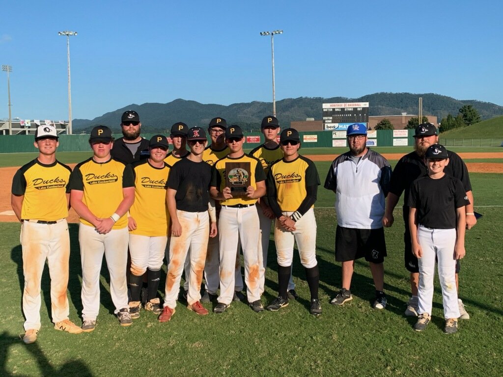 👀 Congratulations to Lake Cumberland Ducks who beat Whitley County Copperheads 6-5 for the A Division East Tennessee Baseball District Championship Title 🏆