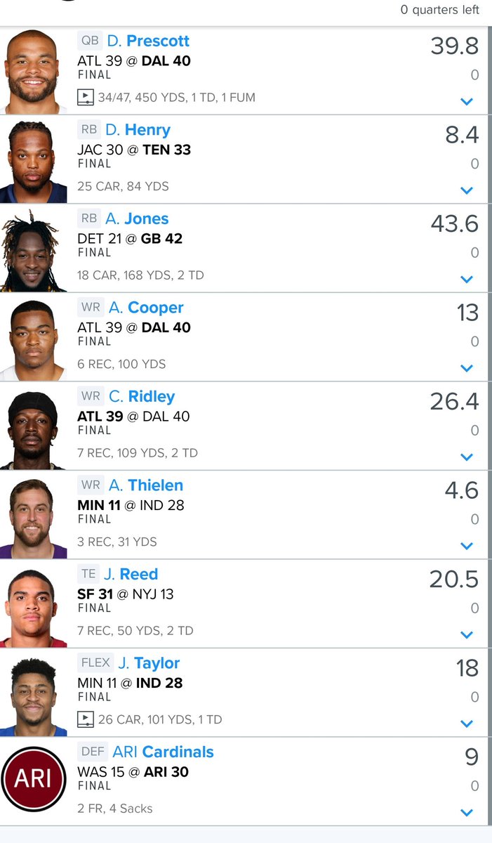 NFL went insane this week! CRUSHED 🚀🚀🌕
#DFS #Fanduel