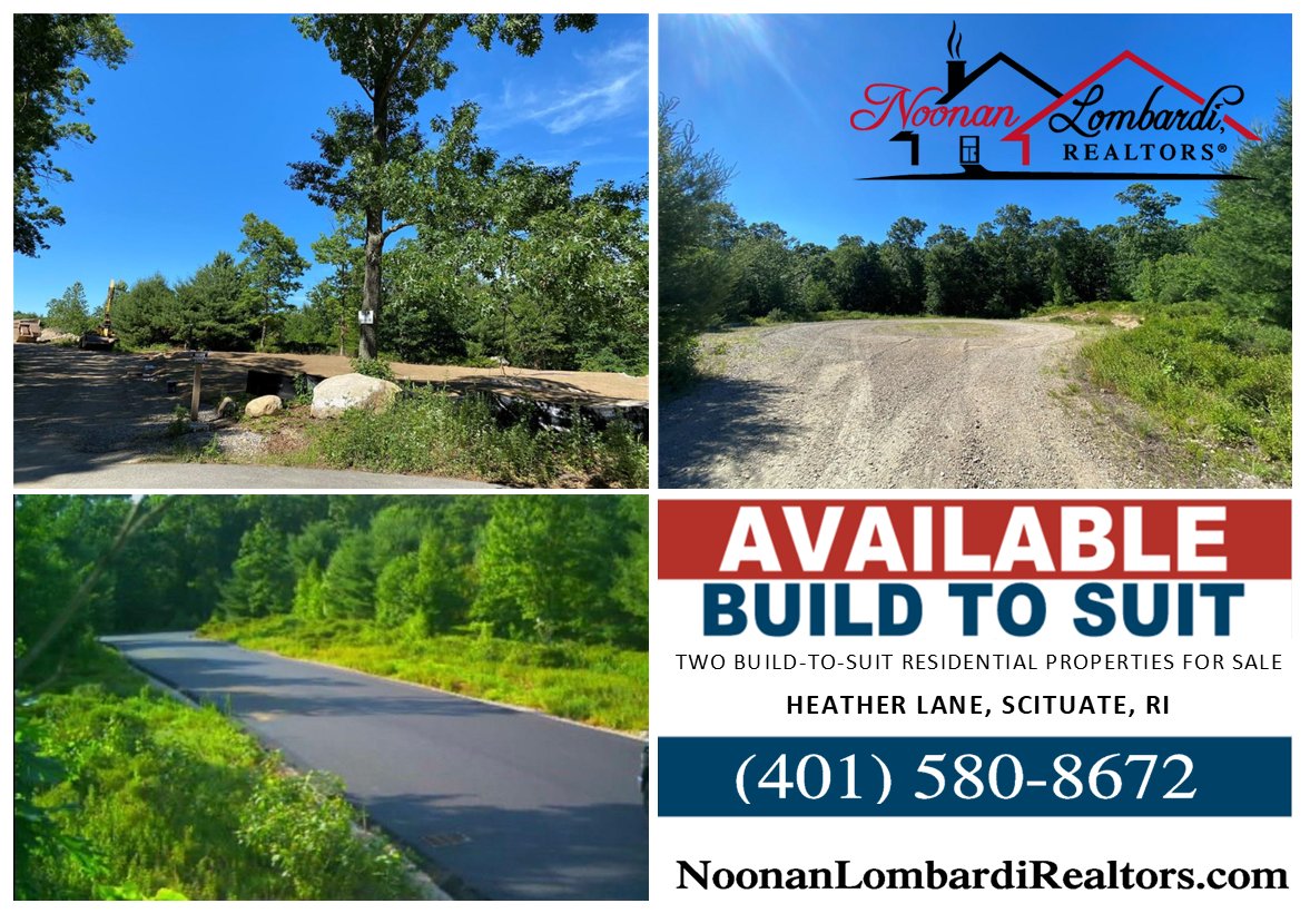 #MondayMotivation 🙋 It's not too late to build your 🏡#dreamhome now on a gorgeous cul-de-sac in desirable #scituate! We have one #lotforsale left that's a #buildtosuit 🏘️ #proeprtyforsale! Call us today for more info! 
➡️(401) 580-8672  ➡️NoonanLombardiRealtors.com