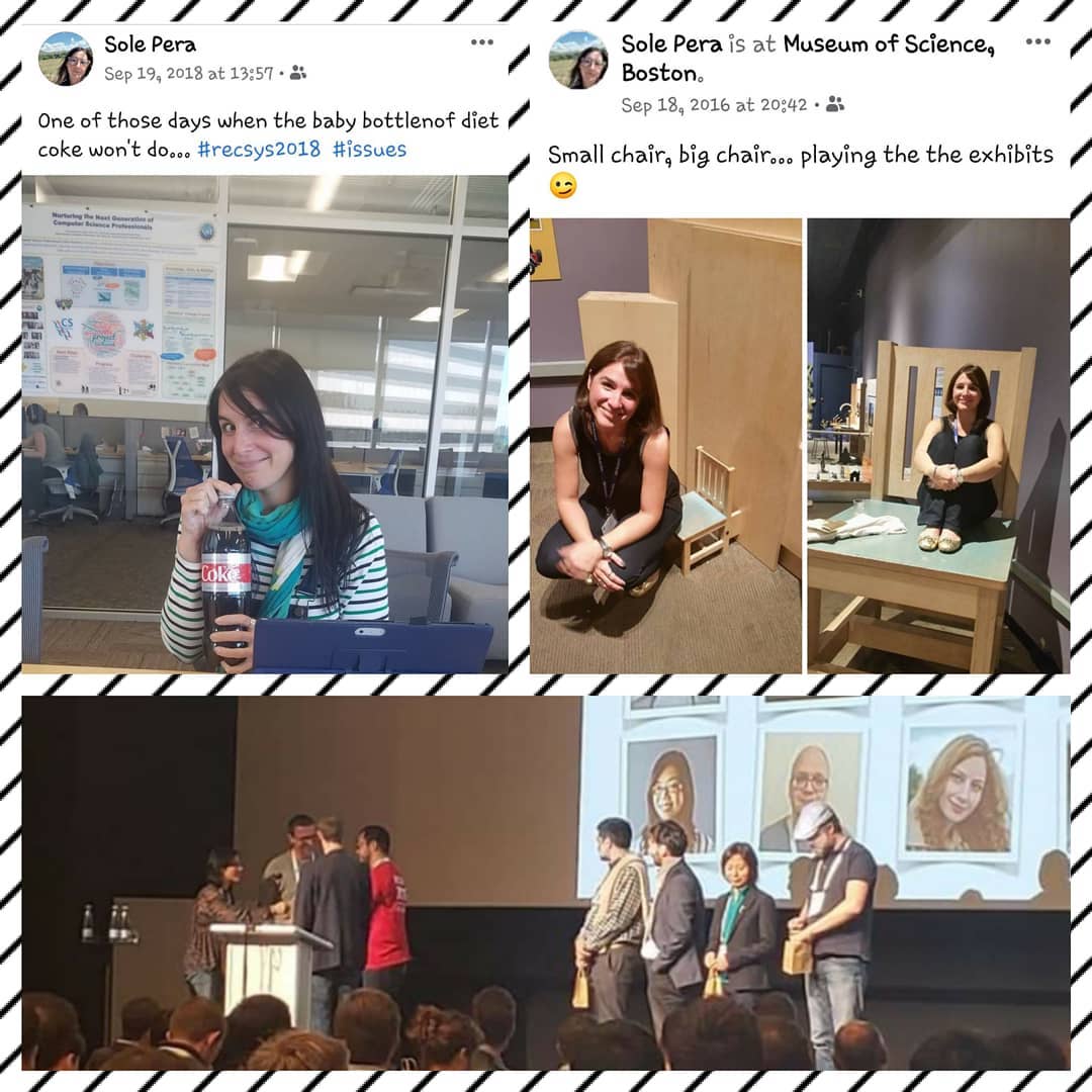 DrCh0le's tweet image. Enjoying a night at the museum at #RecSys2016 , prep-work requiring LITERS of diet coke for #RecSys2018 , thoroughly enjoying receiving my mermaid at #RecSys2019 ...and now looking forward to sharing #RecSys2020, even from afar ! (@taoyeah  your FB wish, my command LOL)