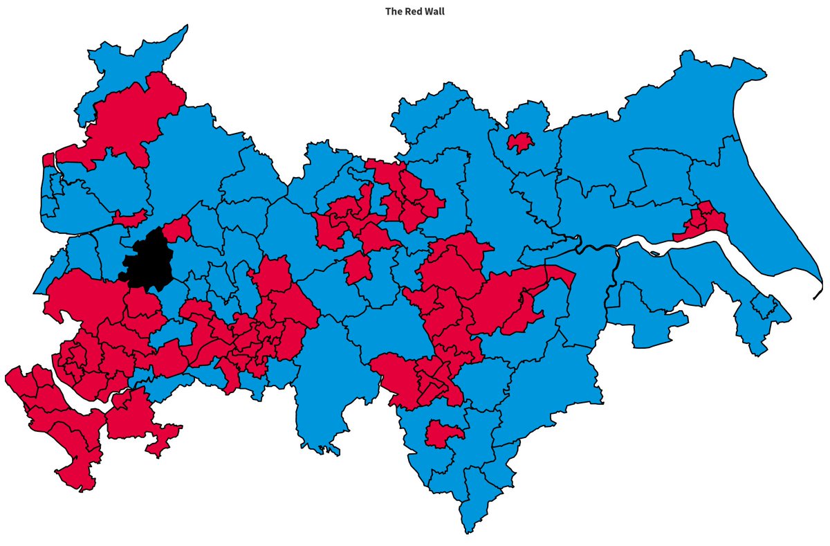 Election Maps Uk On Twitter I Ve Been Trying To Make A Red Wall Template For Future Ge Nowcasts But There S No Actual Definition Of What A Red Wall Seat Is Thoughts On