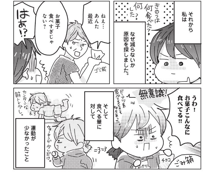 ダイエット漫画13話がチケット無料開放?しました!

停滞期かと思いきや、知らずにいろんなもの食べていた!ダイエットあるあるですね?

しかし痩せていくにつれて、色んな自分を知ることができたのはとても大きな収穫でした。

 #料理人の男友達に痩せさせられた話する 
https://t.co/IXtXBFpOlS 