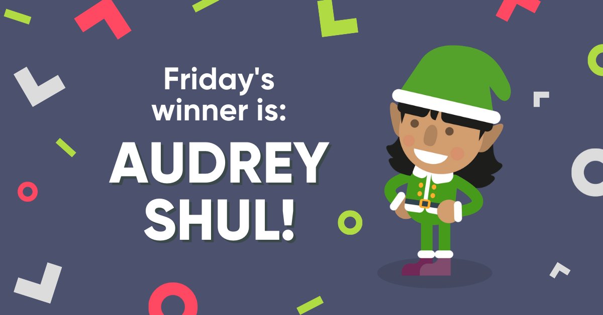 Happy Monday! Congratulations to our Friday winner, Audrey - a bottle of Champagne will be winging its way to you soon!

It's another day and the advent calendar window has opened on another prize.

Have a play and be in with a chance to win today... 👇
bit.ly/36hGysj