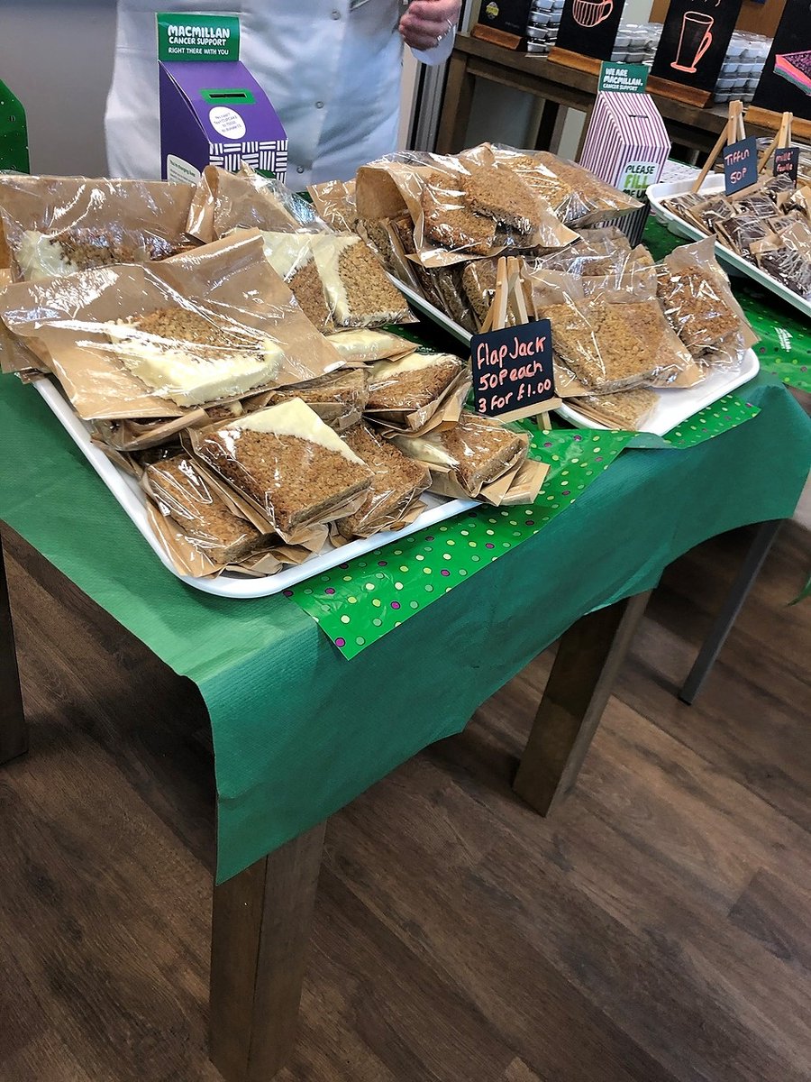 A big thank you and well done to our hospitality and catering staff and students who did two fantastic coffee mornings to raise money for Macmillan totaling £262 in donations ☺️