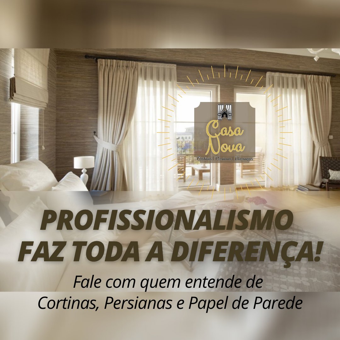 Fale com especialista que entende do assunto: Cortinas, Persianas, Papel de Parede com o melhor custo benefício da região. Entre em contato agora mesmo https://t.co/4uCBgJsUfs ou acesse https://t.co/kiiTBkgpAw
#Cortinas #Persianas #Papeldeparede https://t.co/iOhcDkHogp