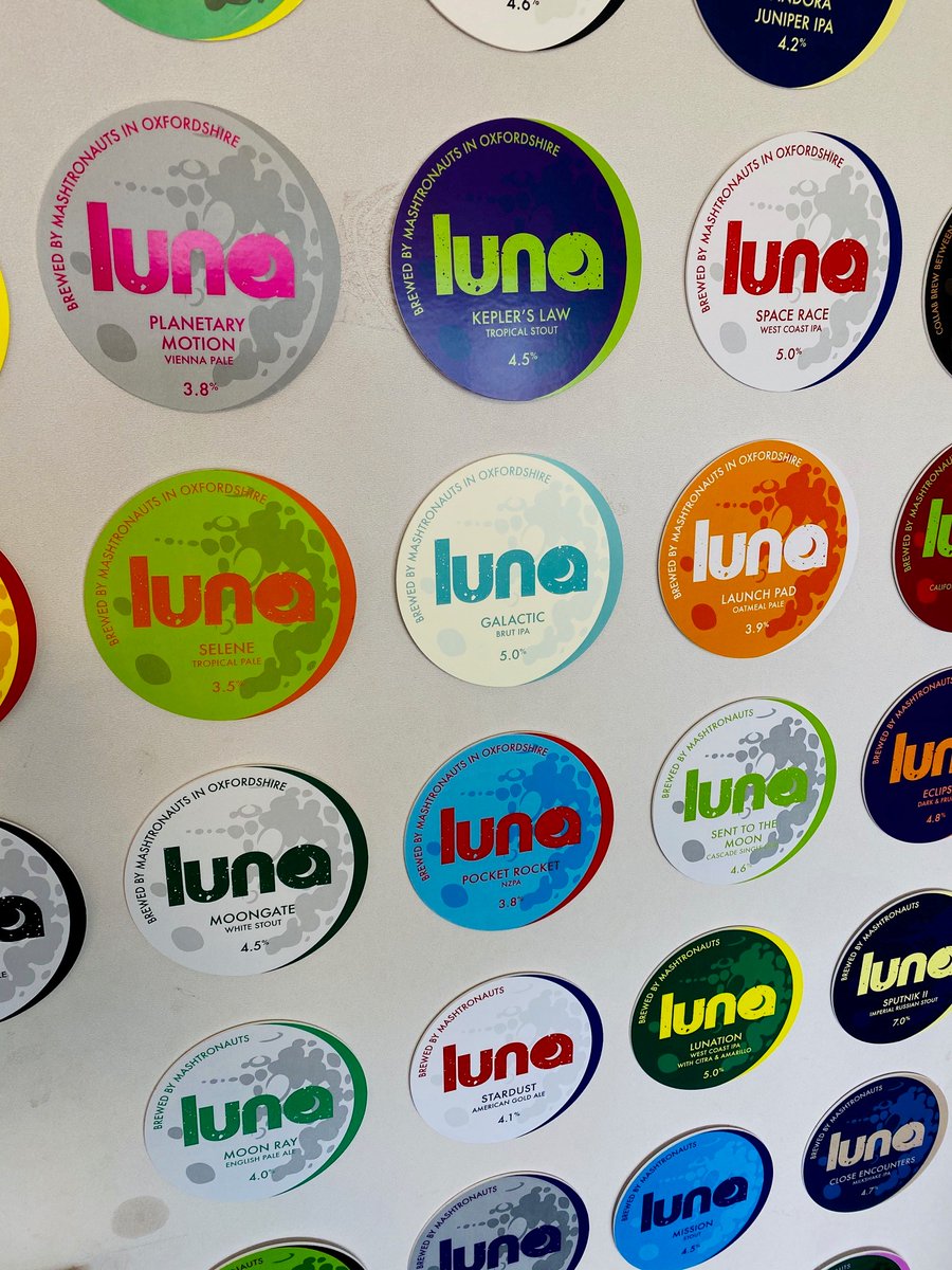BeersLuna's tweet photo. Planning the next few Luna Beers and devising recipes, but what have been your favourite Luna Beers so far and what would you like to see us brew? https://t.co/ZXKT5jl71D