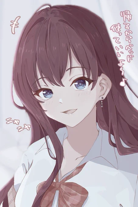 保健室にいる一ノ瀬志希ちゃん 