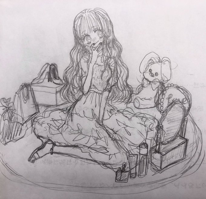 ちゃんとデジタルに起こしたいなあと思う絵が溜まっています、供養供養 