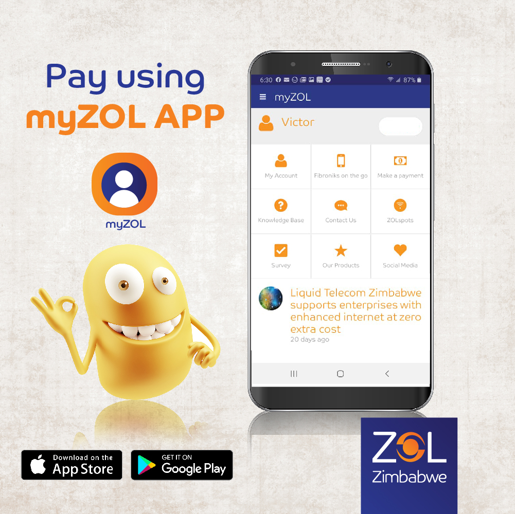 Zol Zimbabwe Make The Most Of Our Online Payment Platforms And Stay Safe Simply Download Myzol App Or Click The Following Link T Co Wjycg7jmel To Top Up Your Account For More Information Zol Zimbabwe Make The Most Of Our Online Payment Platforms And Stay Safe Simply Download Myzol App Or Click The Following Link T Co Wjycg7jmel To Top Up Your Account For More Information