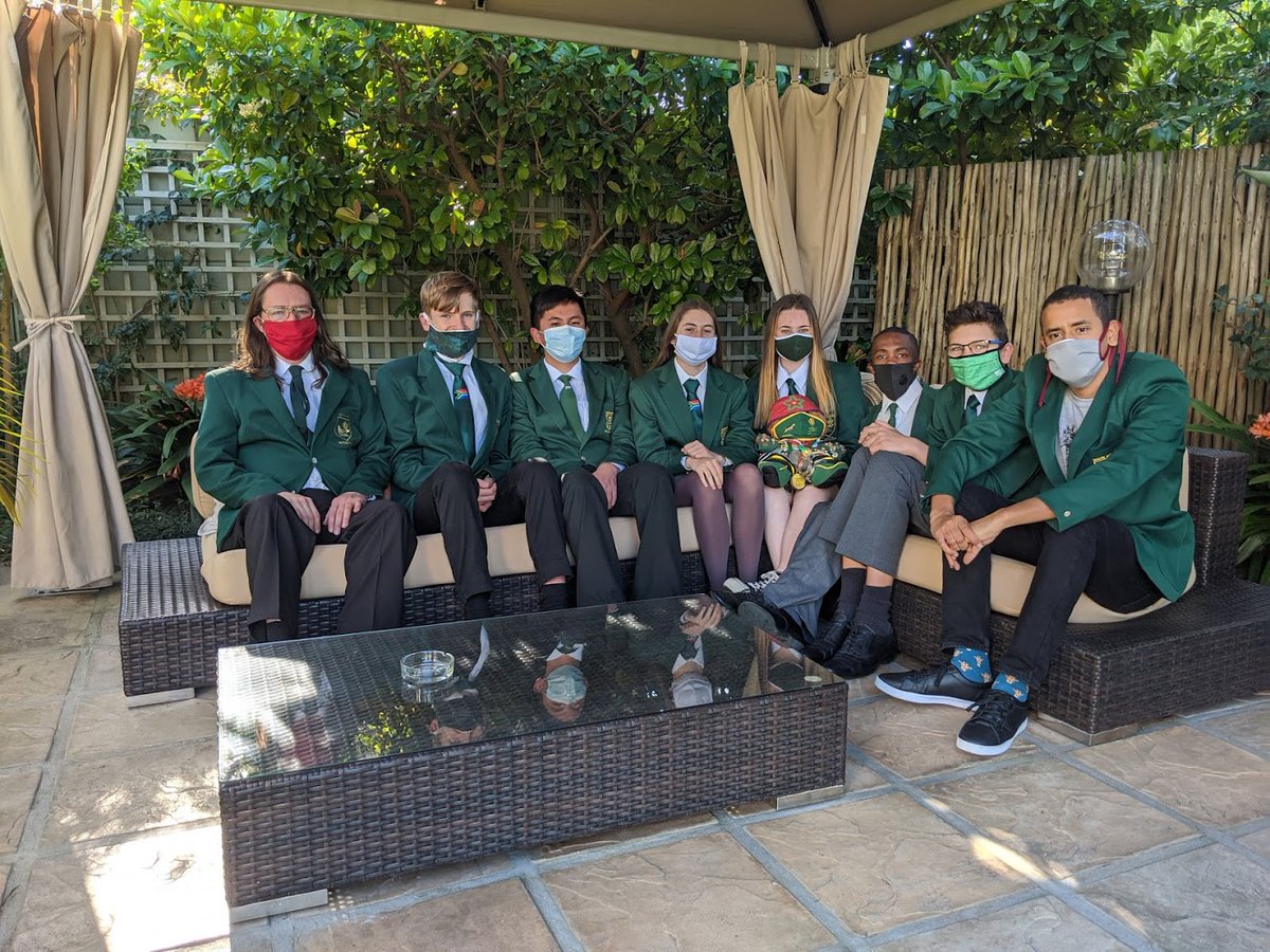 The closing ceremony of the 61st International Mathematical Olympiad just concluded. The South African team walked away with three bronze medals and three honourable mentions. #IMO2020 #mathematics #education 

Read the full press release here: samf.ac.za/en/press-relea…