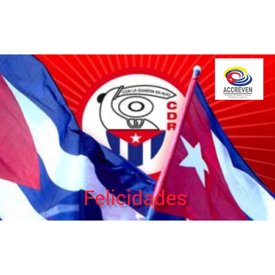 herislandy's tweet photo. Ya son 60 años haciendo revolución. Son los CDR principio de cada revolucionario. @cubacooperaveME https://t.co/zqibGXQ5ki