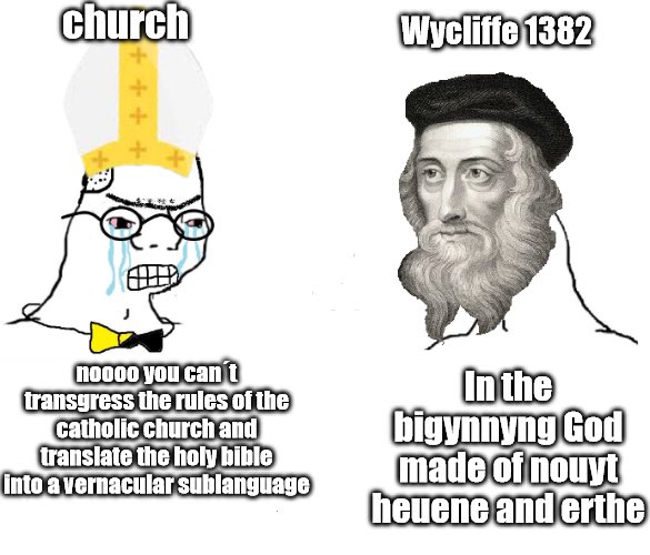 #linguistic #linguistics #linguisticmeme #linguisticsmeme #bible #holybible #2020 #translate #latin #church #medieval #medievalmeme #elegant #smart #meme #memes #FunniestTweets #funniestmemes #linguistica #funny #like4like #likeforlike #like #follow #newacc #newaccount #geek