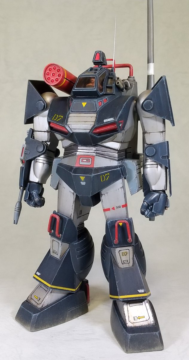 タカラ1/72ダグラム完成です。 子供の頃上手く作れなかったので