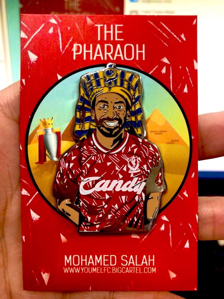 GIVEAWAY! If Salah scores tonight vs Arsenal I will giveaway a free Badge. 

Simply Follow &amp; RT for a entry!

#LFC #YNWA