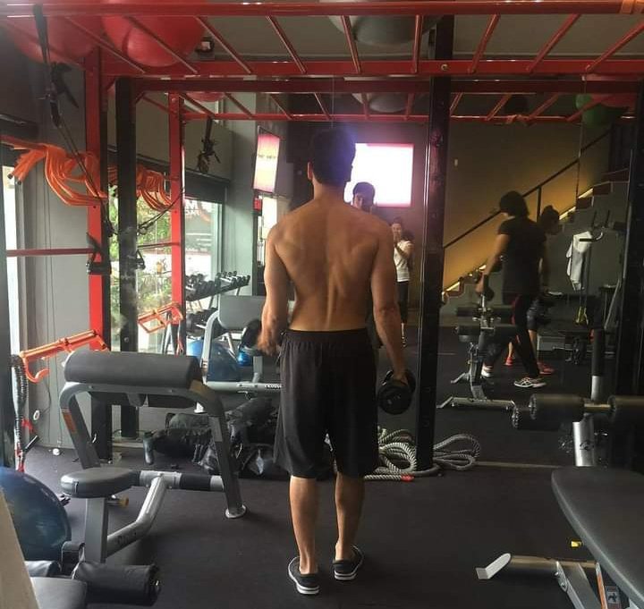 Let's add more photos of him at gym   #ณเดชน์  #nadech  #kugimiyas