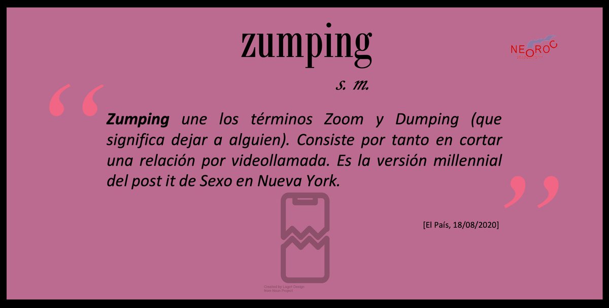 DNeologismos's tweet photo. #zumping #neologismo #neologismodiario #NEOROC https://t.co/ealzEBGSqa