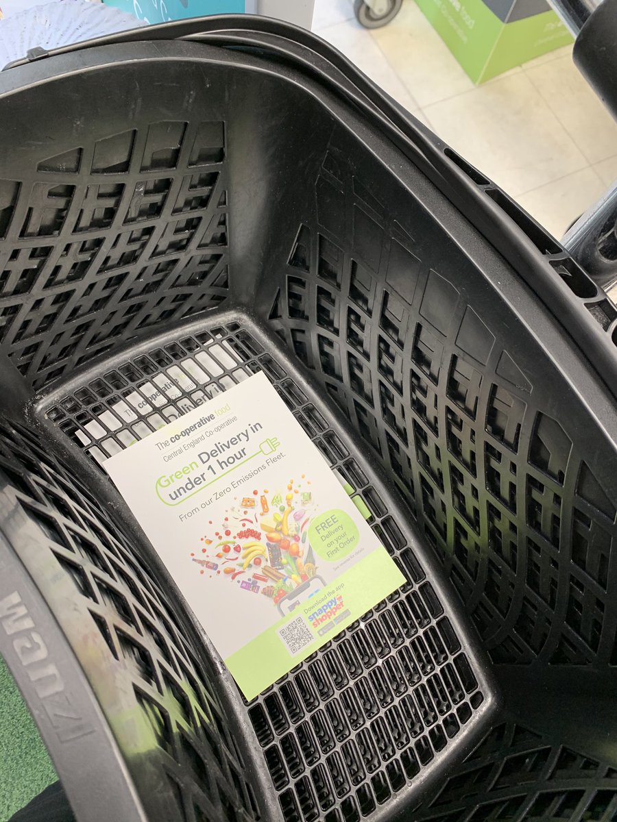 All ready for todays launch of our snappy shopper delivery service! 🚛 <a href="/mycoopfood/">Central Co-op Food</a> Sutton Coldfield <a href="/AdrianD93465562/">Adrian Dunn</a> <a href="/ClaireKoziol/">Claire Koziol</a> @PaulalanDennis <a href="/CoopElaine/">Elaine Dean 🌹💚🇺🇦</a>