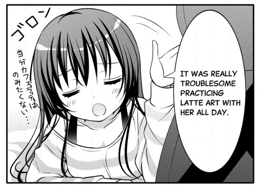 I'm sooooooooo happy that the Gochiusa manga kind of received an official English translation. However, the quality of it isn't quite what I hoped it would be ? 