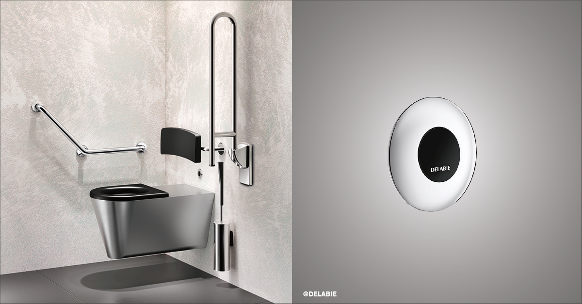 delabie_group's tweet image. The TEMPOMATIC direct flush valve ensures effective flushing, water savings, hygiene, comfort and resistance to intensive use and vandalism. delabie.com/our-products/w… 
#savings #directflush #tap #electronic #wc #publicandcommercialplaces