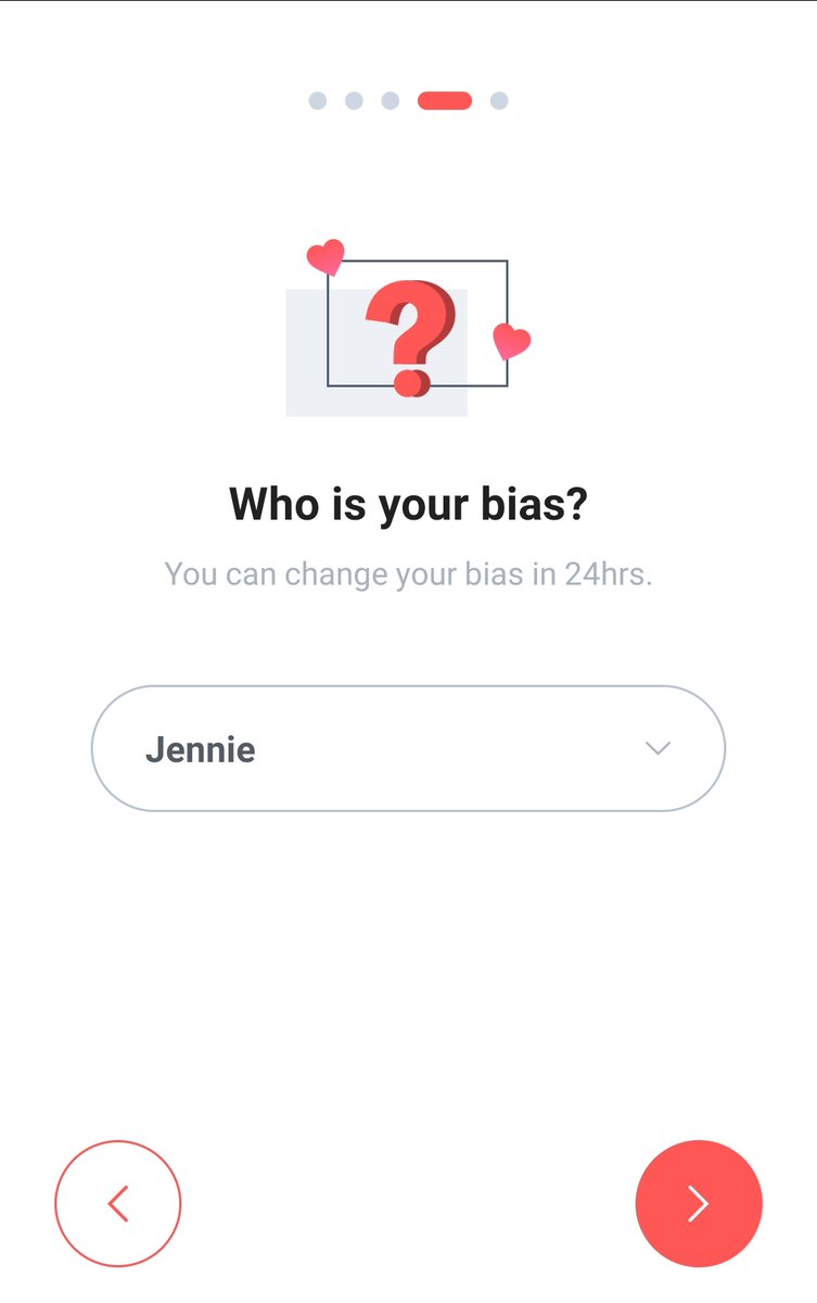Step 2:Sign-in using whatever method you preferNotes:-Make sure you choose Jennie as your bias -Use JENNIEVotingTeam as your recommender!