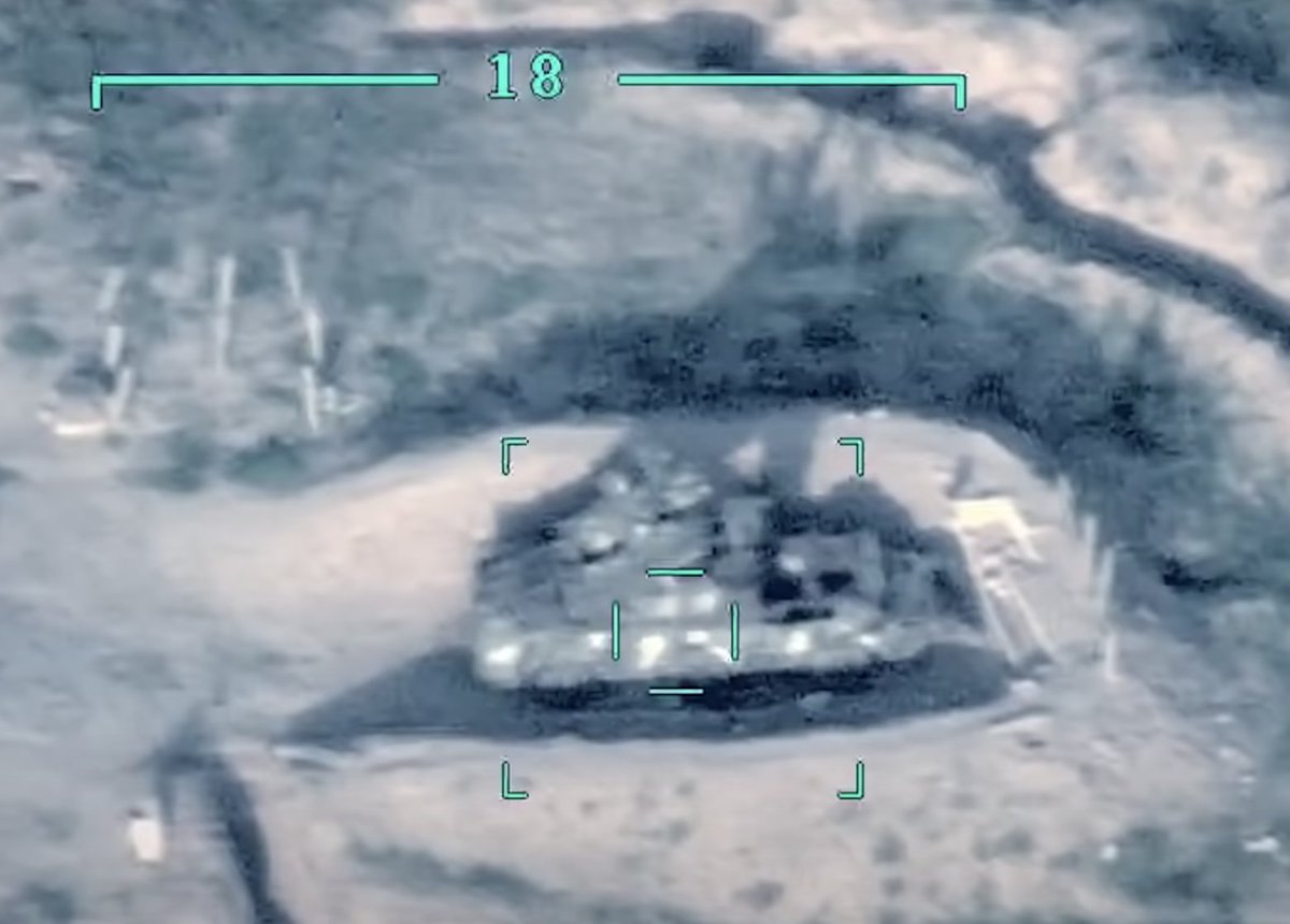 Another two Osa (Nato code name SA-8 "Gecko") of Armenia getting destroyed by Azerbaijan.Turkish ammunitions seem to be 100% precise and "invisable" for the old Russian systems.