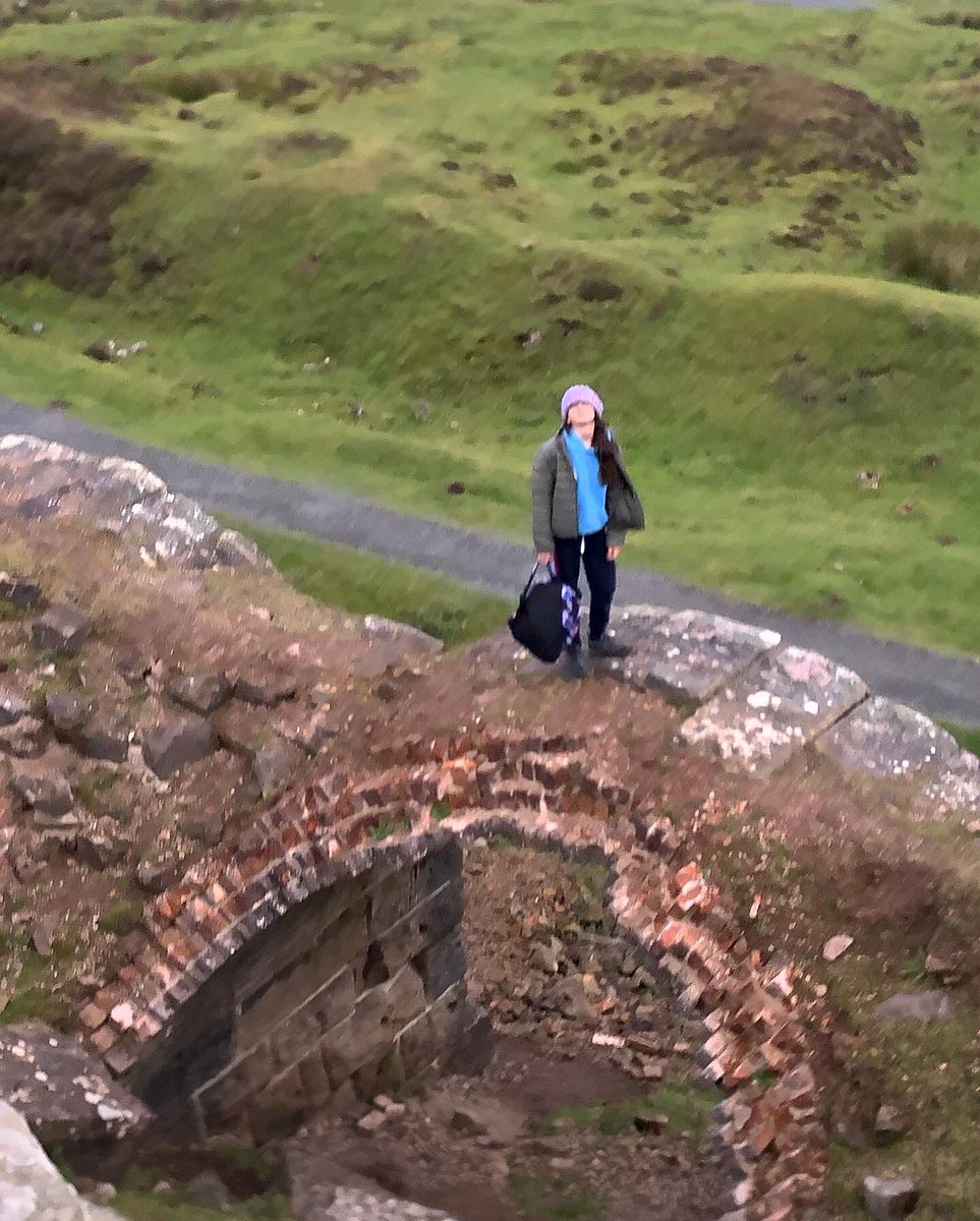 RachelsTales's tweet photo. Exploring the industrial heritage of Rosedale Chimney Bank. A standard gauge railway was once used to transport valuable iron ore across the North York Moors. Now this ruinous viaduct is a lonely reminder of the past #NorthYorkmoors #abandonedrailways https://t.co/kuPBaSwN5Z