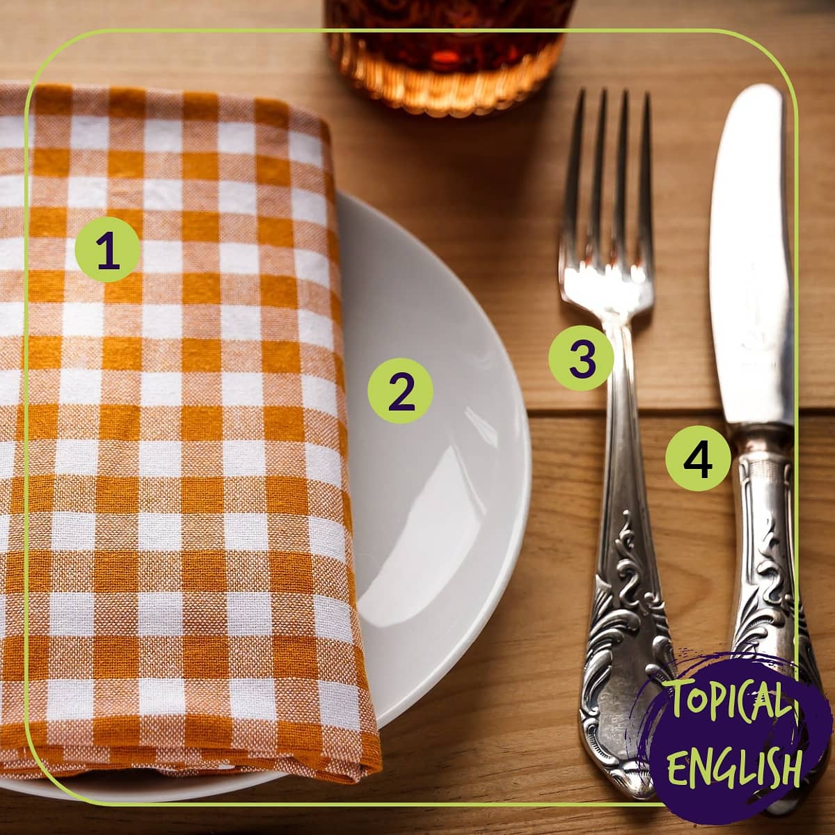 TopicalEnglish's tweet photo. This week's topic is dishes and tableware! We'll start with an easy quiz.. What are these things?

#LearnEnglish #PracticeEnglish #EnglishVocab https://t.co/fDHWp9fotr