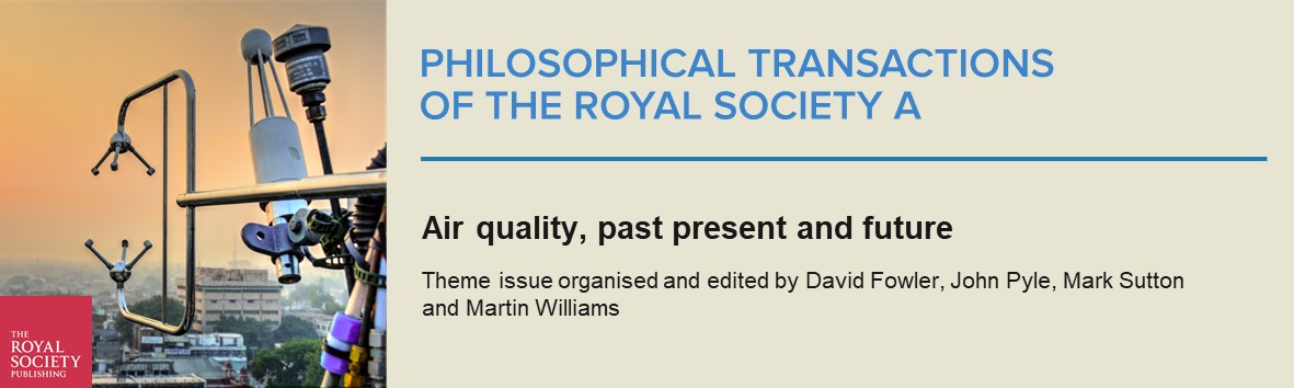 psmonks's tweet photo. A deeply sad moment in a way "What does success look like for air quality policy? A perspective" a paper I dedicate to the memory of my late co-author Martin Williams #airquality https://t.co/3oVOVXuRmM https://t.co/EbRo533BpV