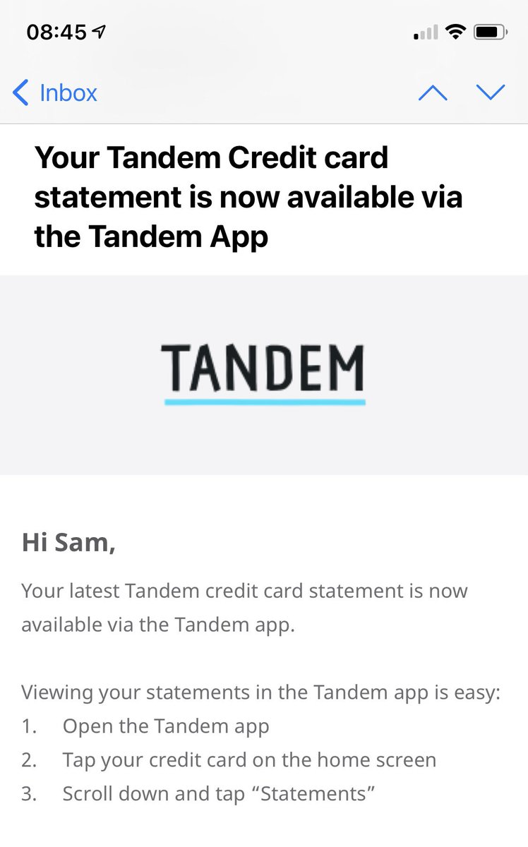 SamNotcutt's tweet image. Hey @Tandem_Bank I closed my account and deleted the app months ago when you put a monthly charge on having an account. I got this email this morning. Should I be worried??