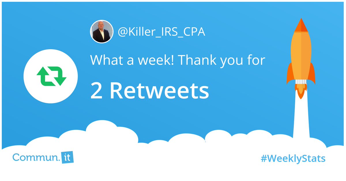 FLTaxGuru's tweet photo. <username> #TheCPATaxProblemSolver says ##WOW #ThankYou #Guys for #Engagements this week!
#time #lol #queen #year #shit #thanks #video #people #today #media #day #thing #returns #man #wowreally #wowwow #shilpa #queenshilpa #haha #yesterday #twitter #minutes #guy #sheeran https://t.co/foNM2NKPoo