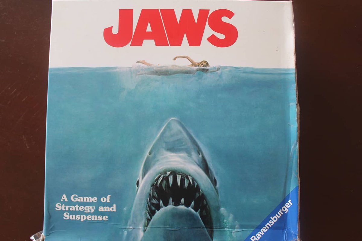 BoardAndBites's tweet photo. Take up the role of the menacing shark and terrorize the people of the island.
Jaws: a suspenseful strategy game.

Play at the cafe (hourly cover applies) or rent to play at home!
For more details visit our web/dm us/ Call us!
#boardgamesarefun #boardgamechallange https://t.co/iGdEBxJ3TB