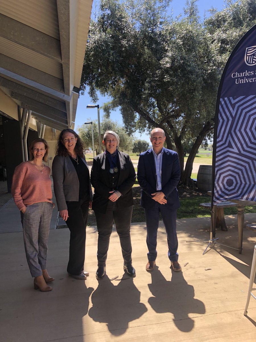 Dr_JanelleWheat's tweet image. ⁦@CharlesSturtUni⁩ today celebrating the wonderful Dr Cate Thomas who received two ASPIRE Awards in recognition of her contribution to inclusivity and community advocacy #inclusivity #charlessturt Congrats Cate!