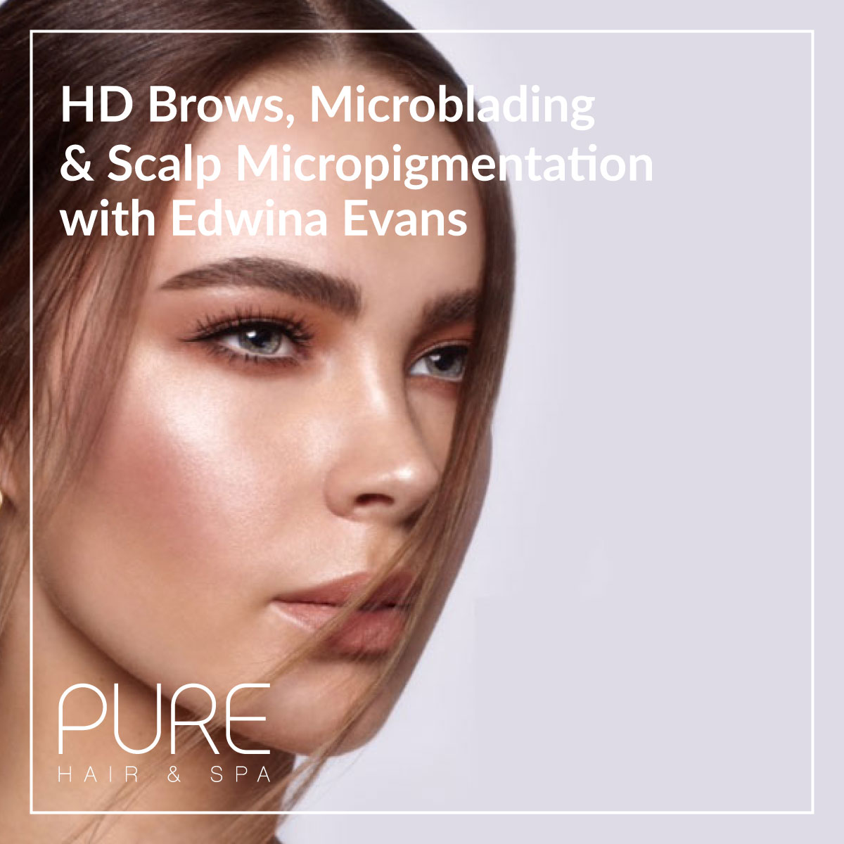 Brow Down to Perfection!  HD Brows - The UK’s no.1 salon brow treatment.  Edwina's back and waiting to perfect those arches for you! #hdbrows #microblading #brows #beauty #suttoncoldfiled #purehairspa