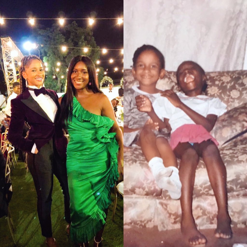 AdesuaEtomiW's tweet image. Happy birthday to my 1st best friend ever @ozzyetomi. This pic cracks me up. I hope you have an amazing day and may 34 be filled with tons of blessings. 
Funny how we haven&apos;t really changed. I&apos;m still &apos;somewhat&apos; chilled, smiley &amp;amp; you&apos;re still uncontrollable. LOVE IT🤣❤❤🥳🥳