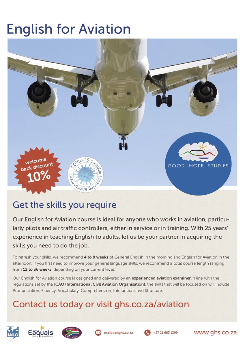 So many opportunities with #goodhopestudies in #capetown