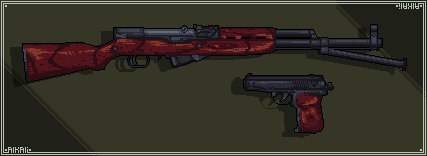 noobkali1's tweet photo. Kryzkarek Moment #pixelart #guns https://t.co/x2qYfBU1TN