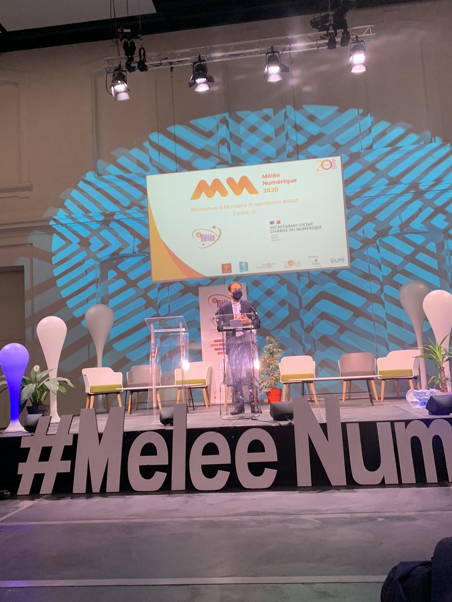Cedric O nous fait l’honneur de sa présence à l’occasion de l’inauguration de la Semaine Numérique à Toulouse pour les 20 ans de la <a href="/La_Melee/">La Mêlée</a> Numérique. 
#MeleeNum