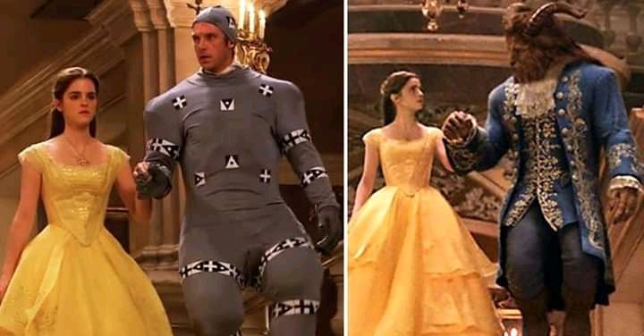 Thread of Before and After CGI in some famous movies.