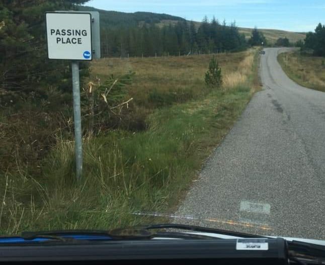 13. FFS lads I said quit stickering the Scottish Highlands. It's not big, it's not clever and it's not funny.  #vandals4indy