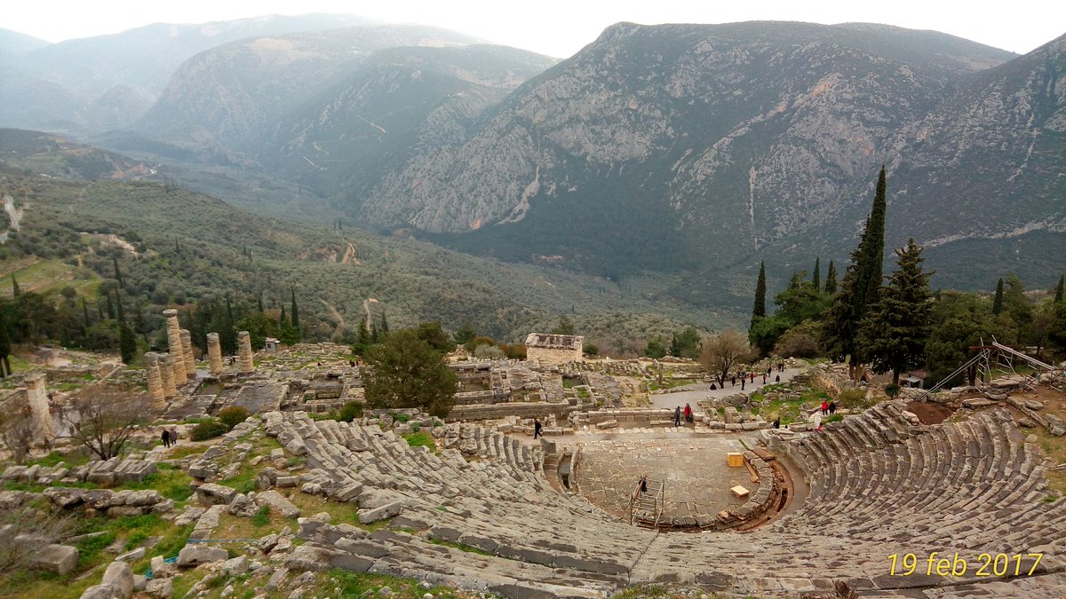 bearangiolino's tweet image. #TWM to #Delphi - #Pytho (#Greece)......... #Travels....... #Trips