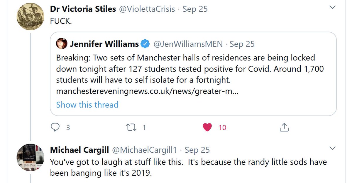 Anyway. This thread goes out to the malevolent gits who always pop up to push the blame onto the students' lax morals. (Now these people *do* show up like clockwork; I bet they have a rota.)It's not about coitus. It's about corridors.